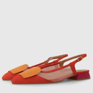 Lodi - BRO5264 Red Multi Sling Back