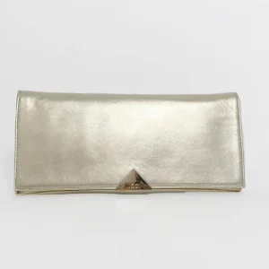Lodi - Gold Clutch Bag**