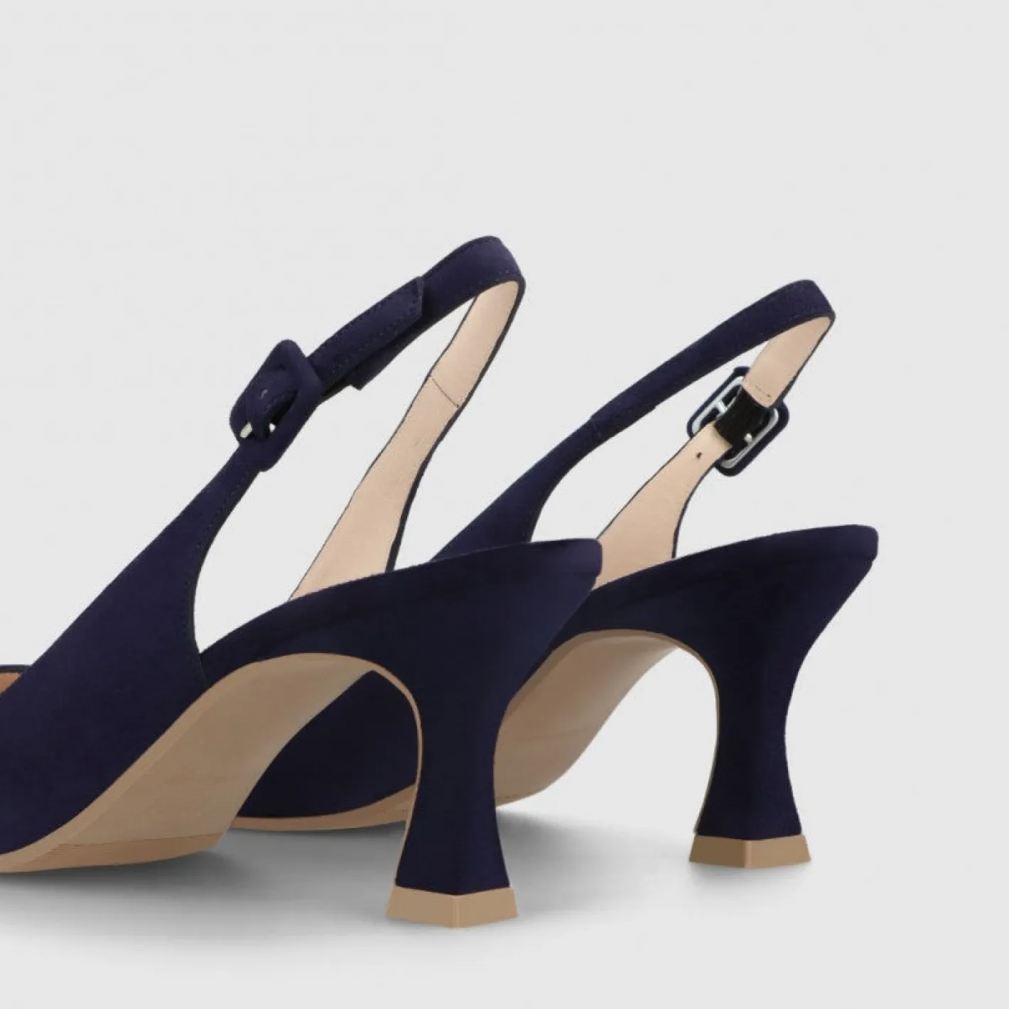 lodi__juco_navy_suede_kit_3.webp Lodi - Juco Navy Suede Kitten Heel Slingback*