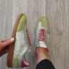 Méliné Meline - 526 R Green Retro Trainer