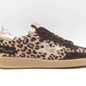 Meline - R 526 Leopard Print Trainer