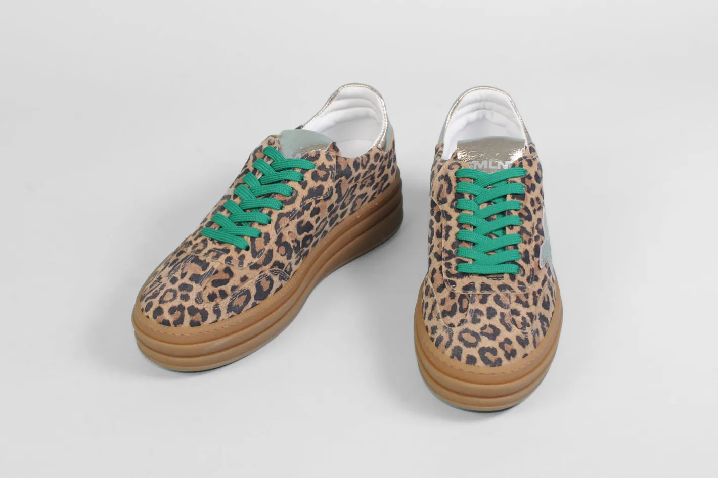 mlin___zleopard_and_green_3.webp Méliné - 525 ZLeopard and Green Platform Lace Trainers