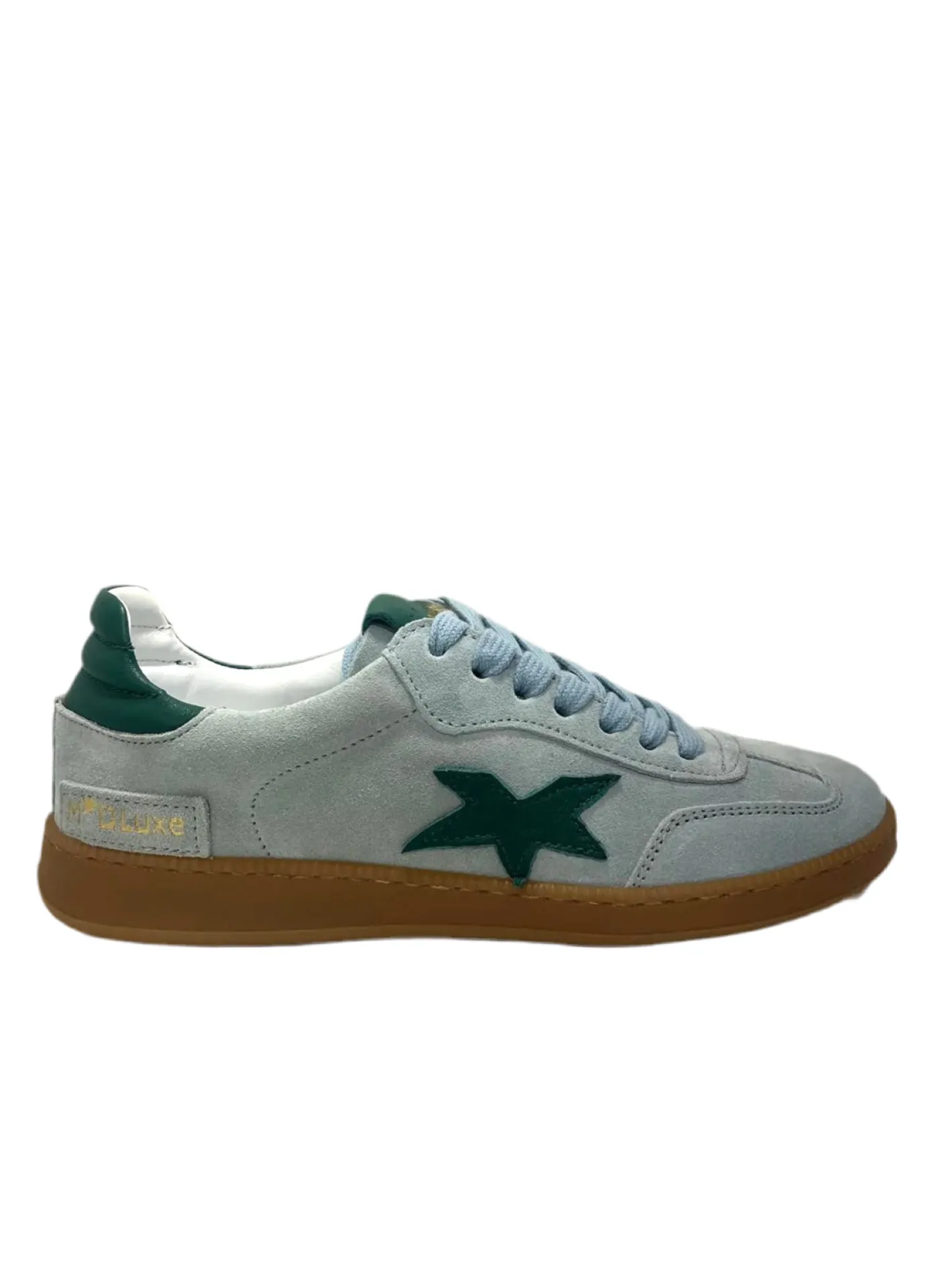 mlin__r__green_amp_blue_r_1.webp Meline Méliné - R 526 Green & Blue Retro Trainer