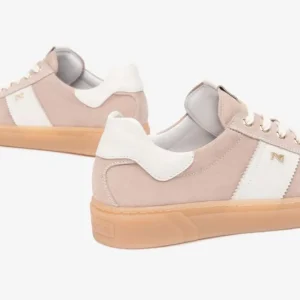 NeroGiardini - Blush Suede Retro Trainer [Preorder for March 22nd]