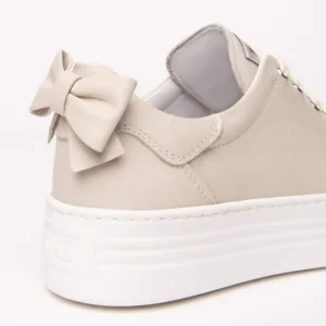 NeroGiardini - E506520D Beige Bow Trainer