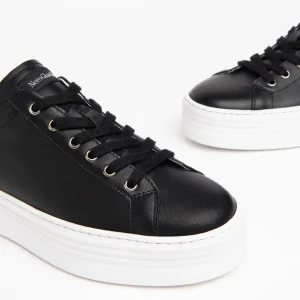 NeroGiardini - E306520D Black Bow Leather Trainer
