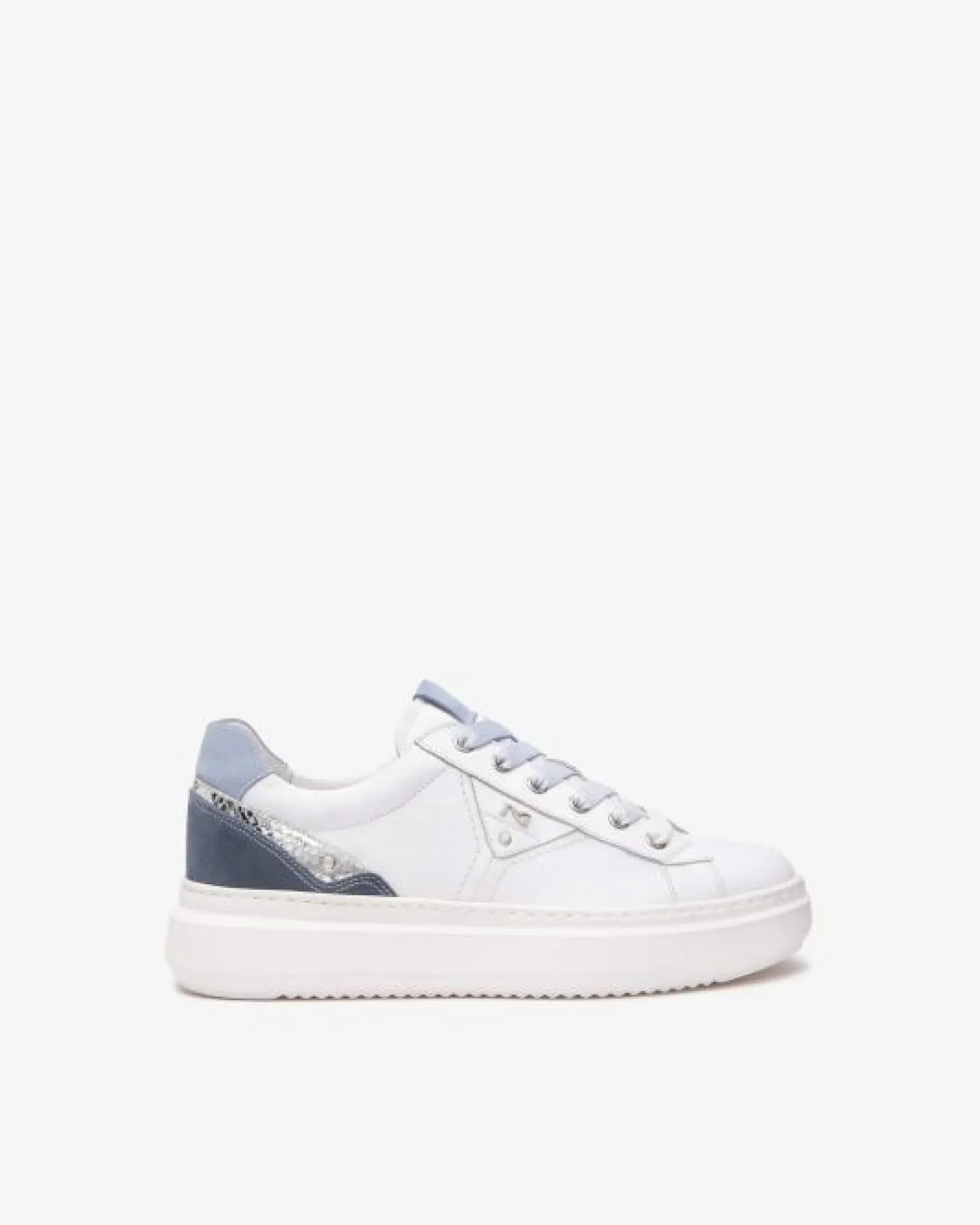 nerogiardini__ed_white_an_0.webp NeroGiardini - E513040D White and Blue Trainer