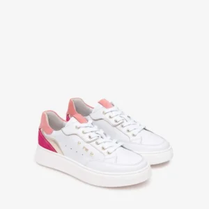 NeroGiardini - E513063D White and Pink Trainer
