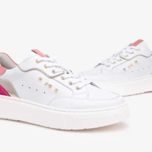 NeroGiardini - E513063D White and Pink Trainer