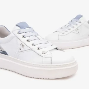 NeroGiardini - E513040D White and Blue Trainer