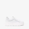 NeroGiardini - E513093D White Trainers with a Silver Trim