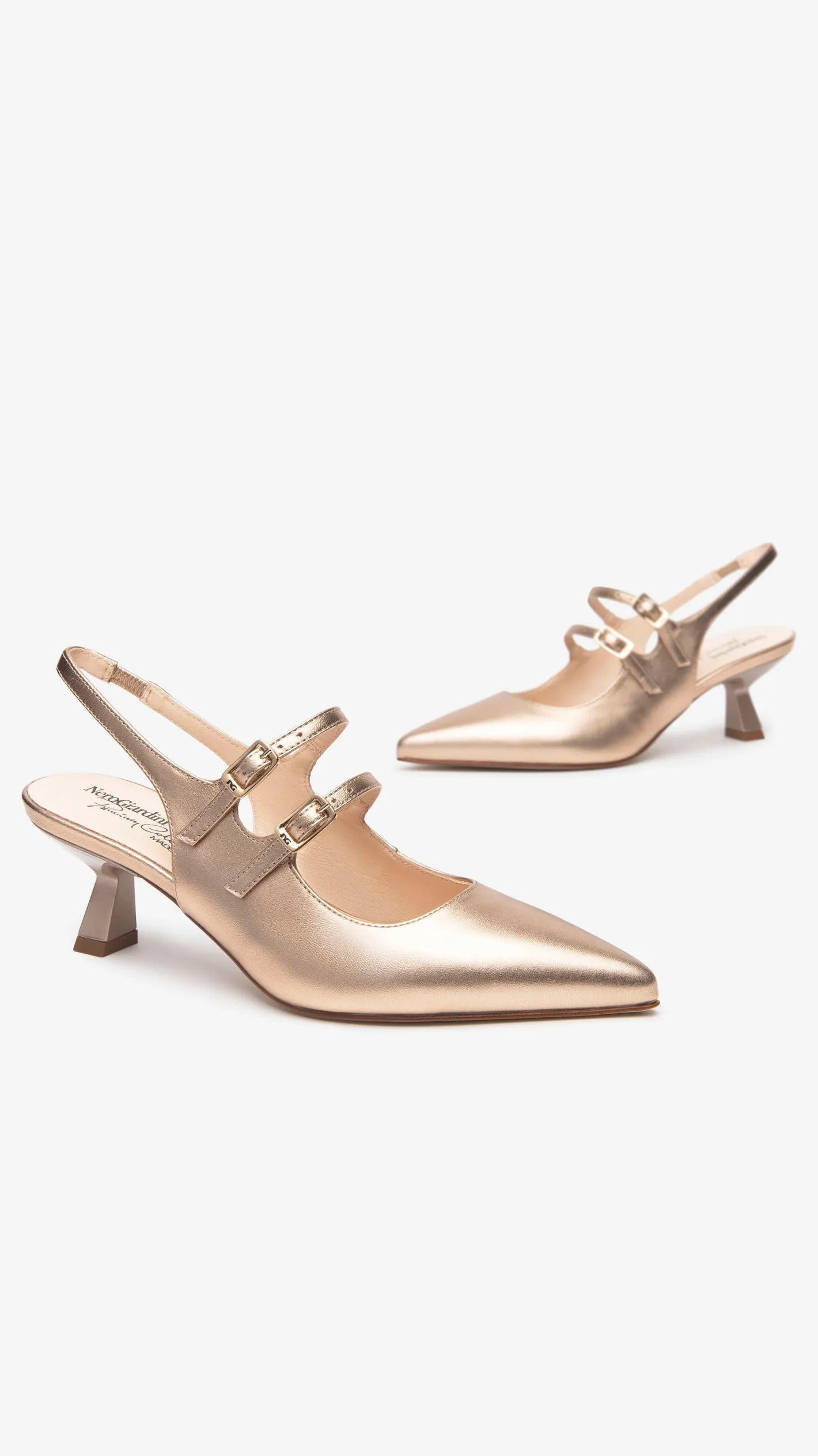 nerogiardini__ede_gold_sl_1.webp NeroGiardini - E512253DE Gold Slingback