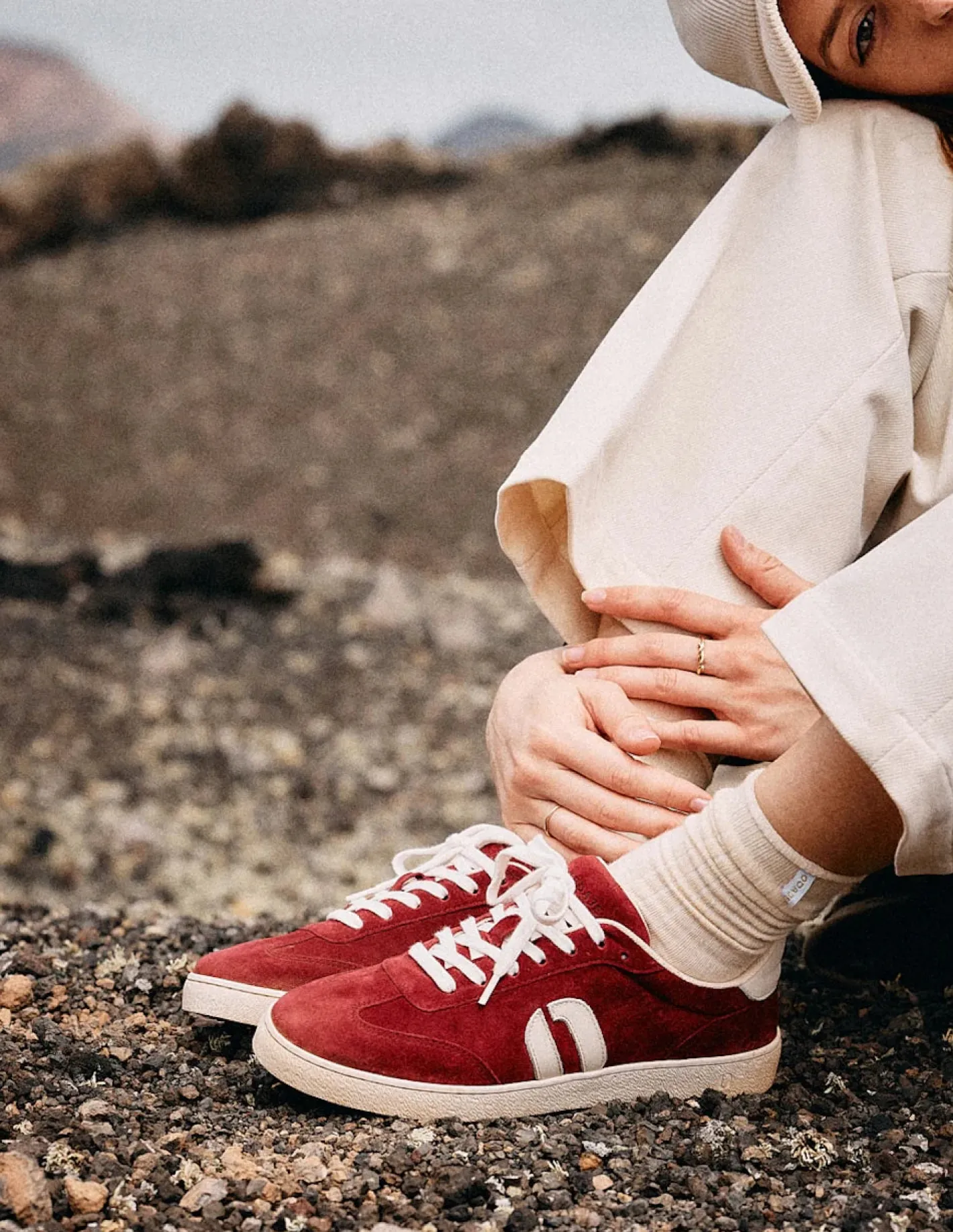 odaje__lucia_burgundy_ret_1.webp Odaje - Lucia Burgundy Retro Trainer