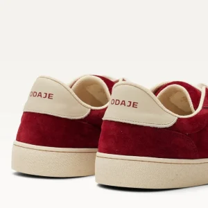 Odaje - Lucia Burgundy Retro Trainer