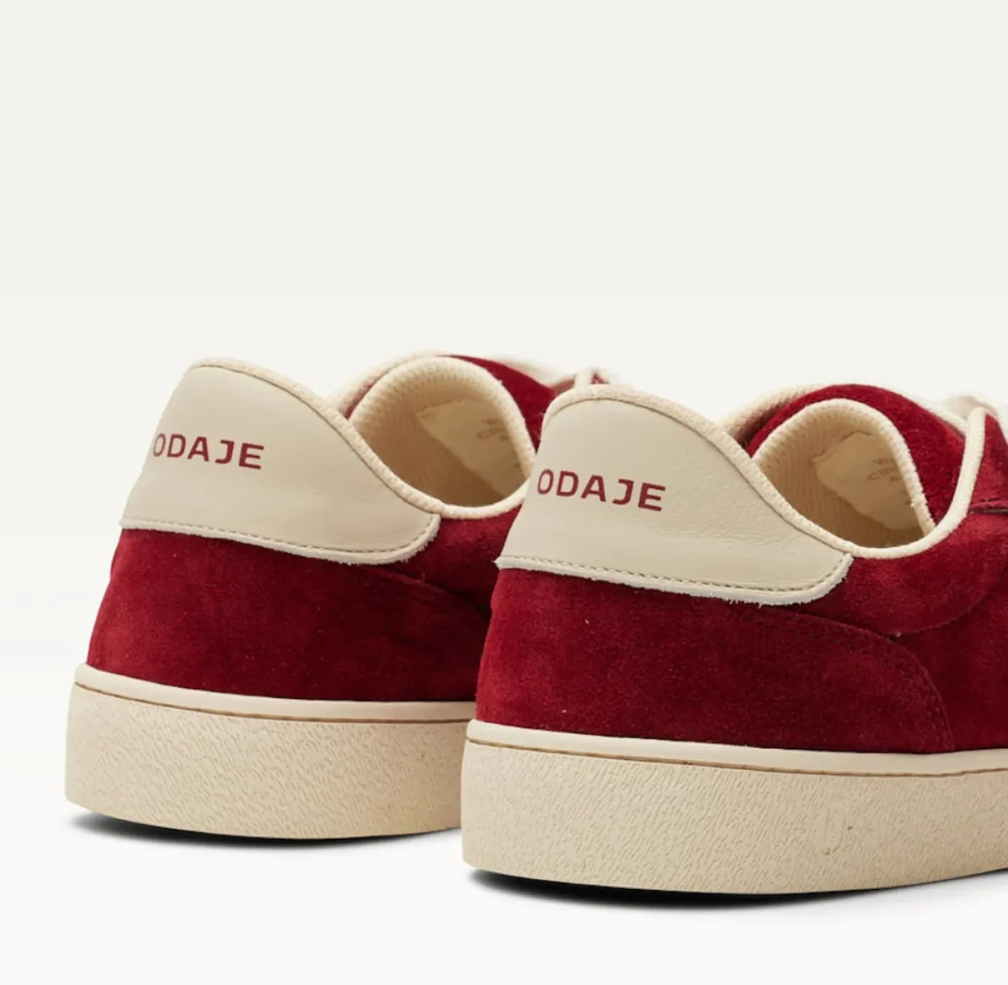 odaje__lucia_burgundy_ret_3.webp Odaje - Lucia Burgundy Retro Trainer