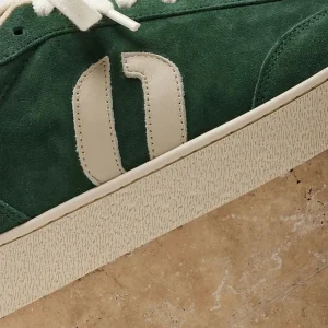 Odaje - Lucia Forest Green Retro Trainer