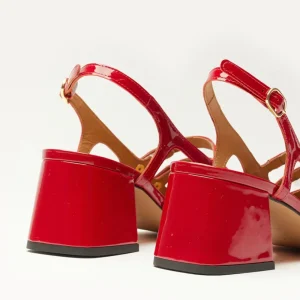 Odaje - Soline Red Patent Slingback