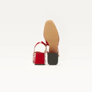Odaje - Soline Red Patent Slingback