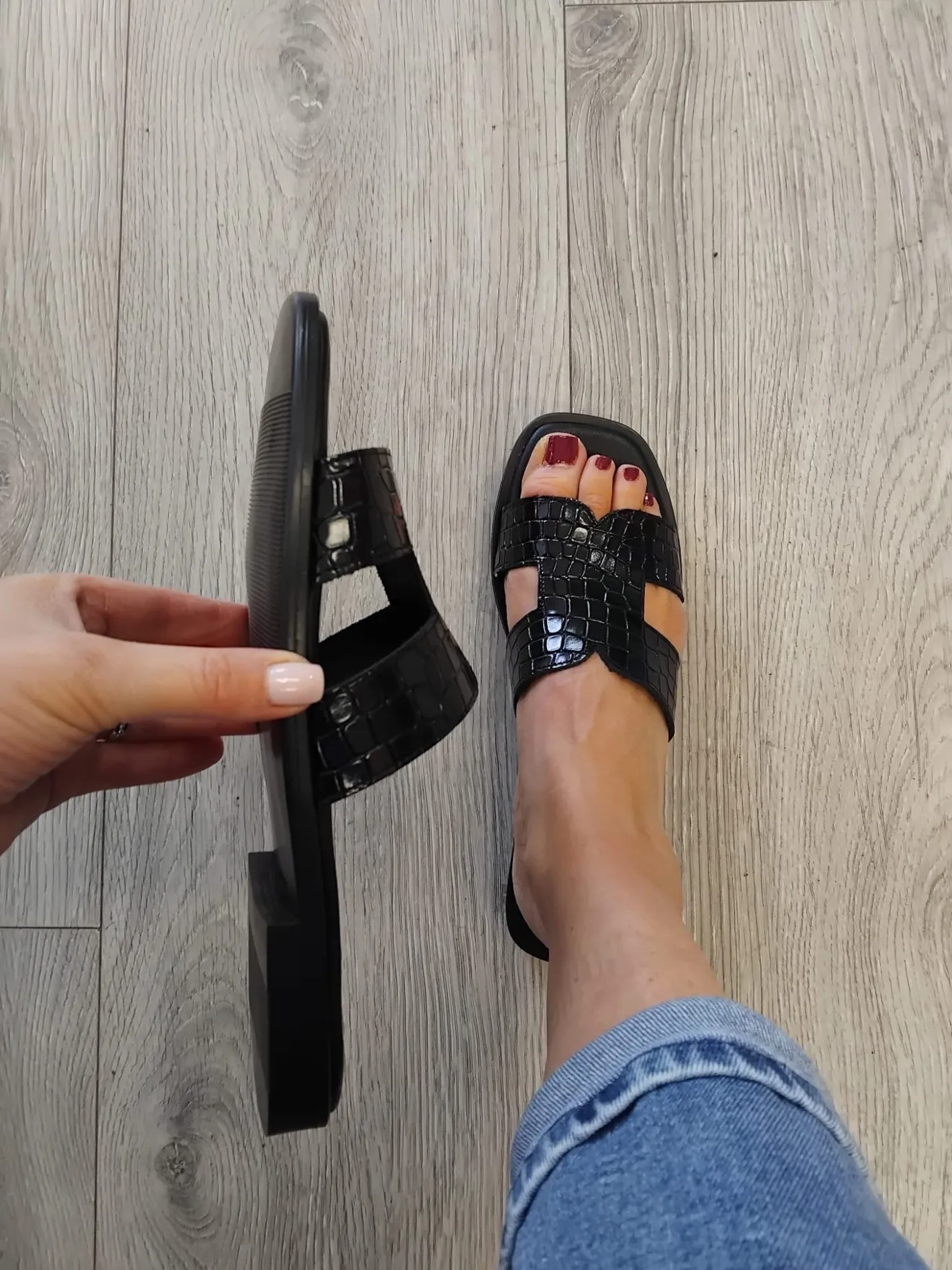 oh_my_sandals___black_sli_0.webp Oh My Sandals - 5580 Black Slide