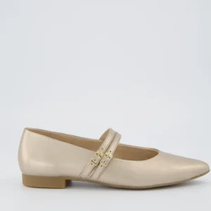 Paul Green - 1022 Gold Ballerina Pump