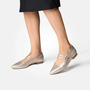 Paul Green - 1022 Gold Ballerina Pump