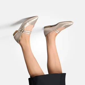 Paul Green - 1022 Gold Ballerina Pump