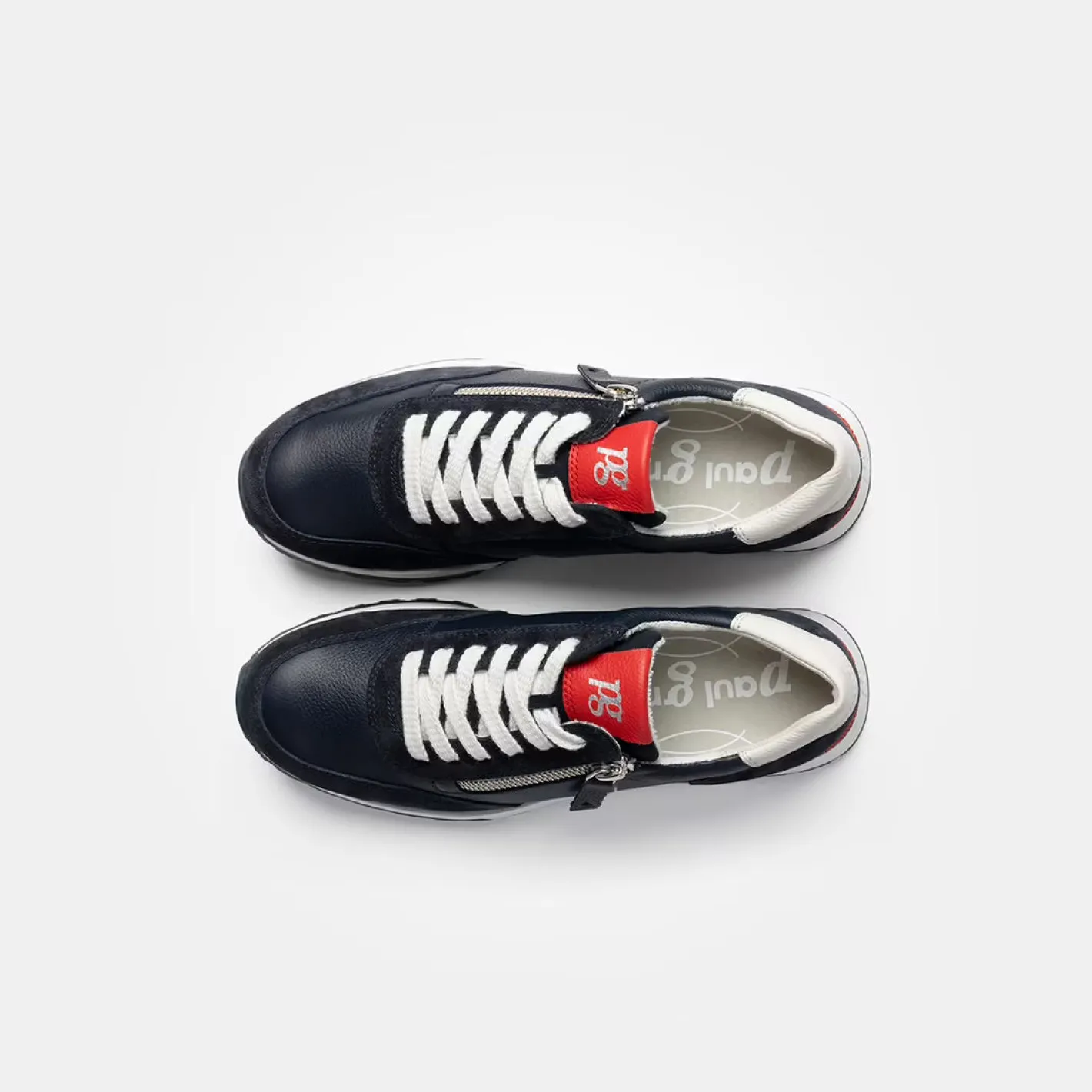 paul_green___navy_nautica_2.webp Paul Green - 5310 Navy Nautical Trainer (Wide Fit)