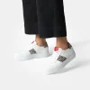 Paul Green - 5230 White and Leopard Trainers