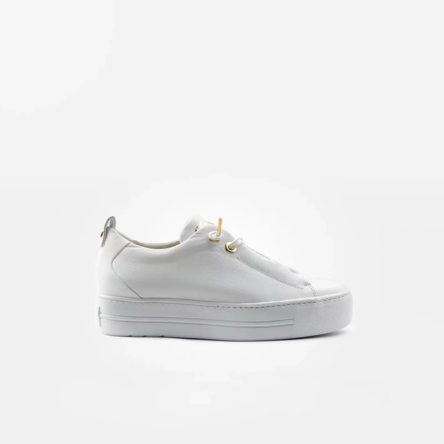 paul_green___white_elasti_0.webp Paul Green - 5017 White Elastic Slip On Trainer*
