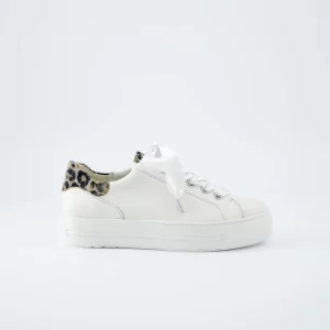 Paul Green - 5520 White Ribbon Lace Trainer