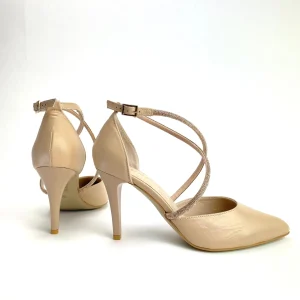 Rachel's Rachels - Beige with Gold Embellishment
