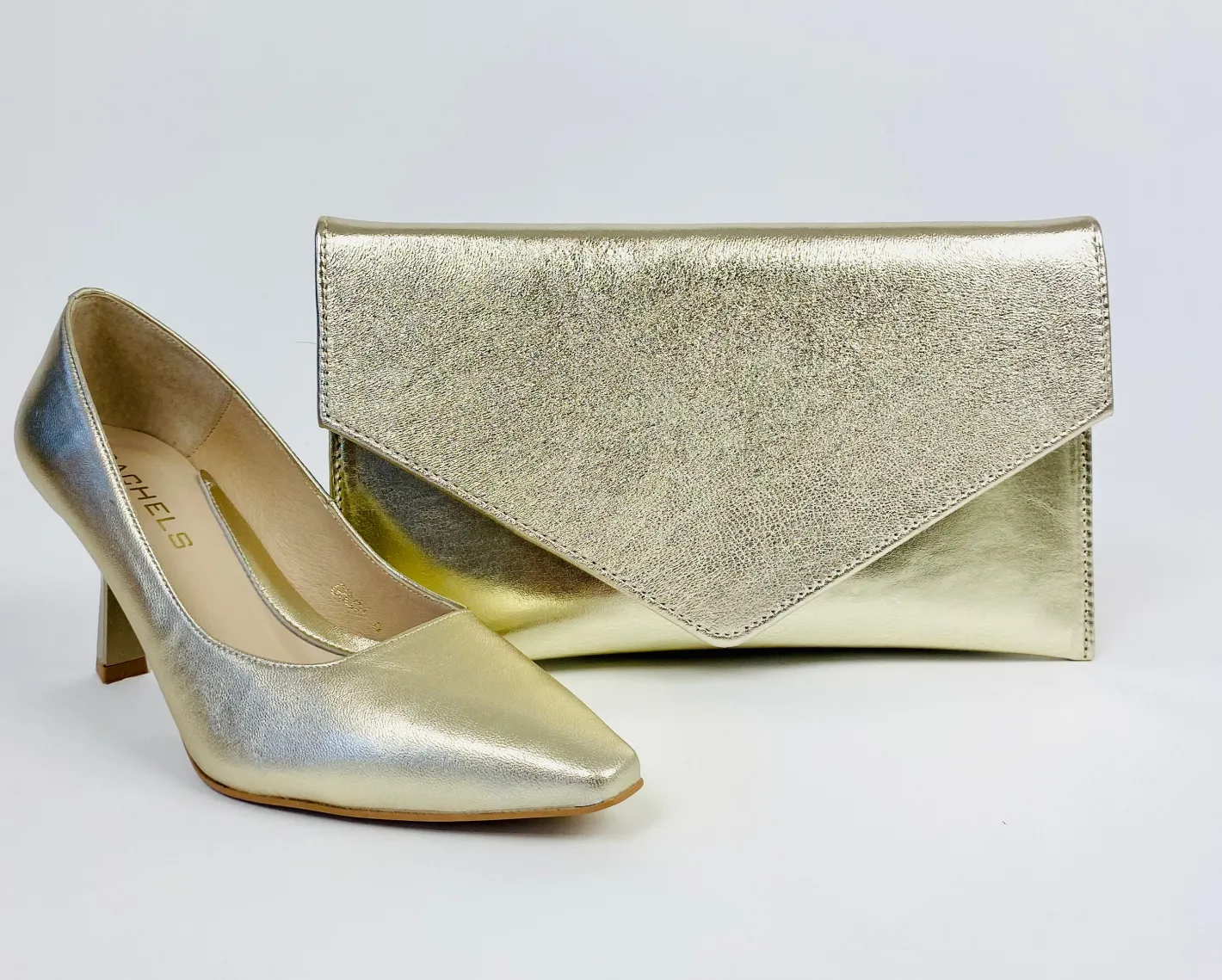 rachels__gold_court_shoe_3.webp Rachel's Rachels - Gold Court Shoe