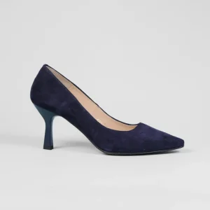Rachel's Rachels - Navy Suede Court Shoe