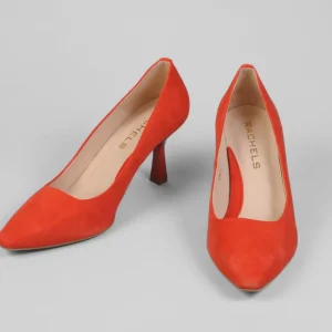 Rachel's Rachels - Orange Suede Court Shoe