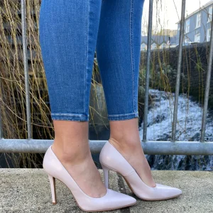 Rachel's Rachels - Pale Blush Leather Court Shoe