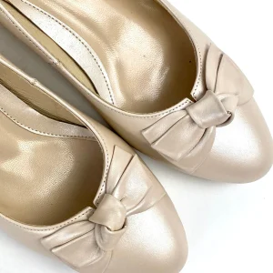 Rachel's Rachels - S7705 Cream Bow Court Shoe
