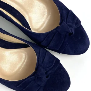 Rachels - Z7705 Navy Bow Court Shoe