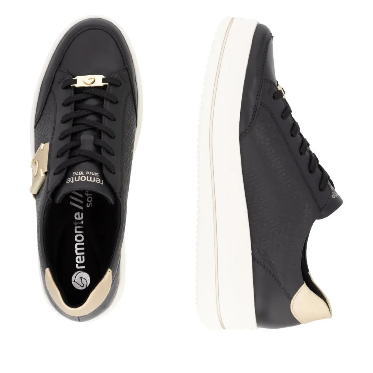 remonte__dc_black_trainer_3.webp Remonte - D1C07 Black Trainer