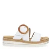 Remonte - D0Q51-82 White Velcro Sandal