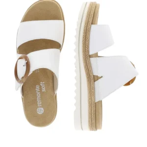 Remonte - D0Q51-82 White Velcro Sandal