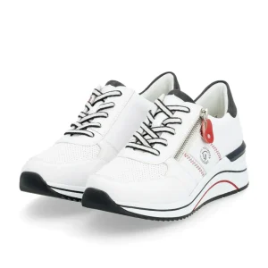 Remonte - D0T04 White Nautical Trainer