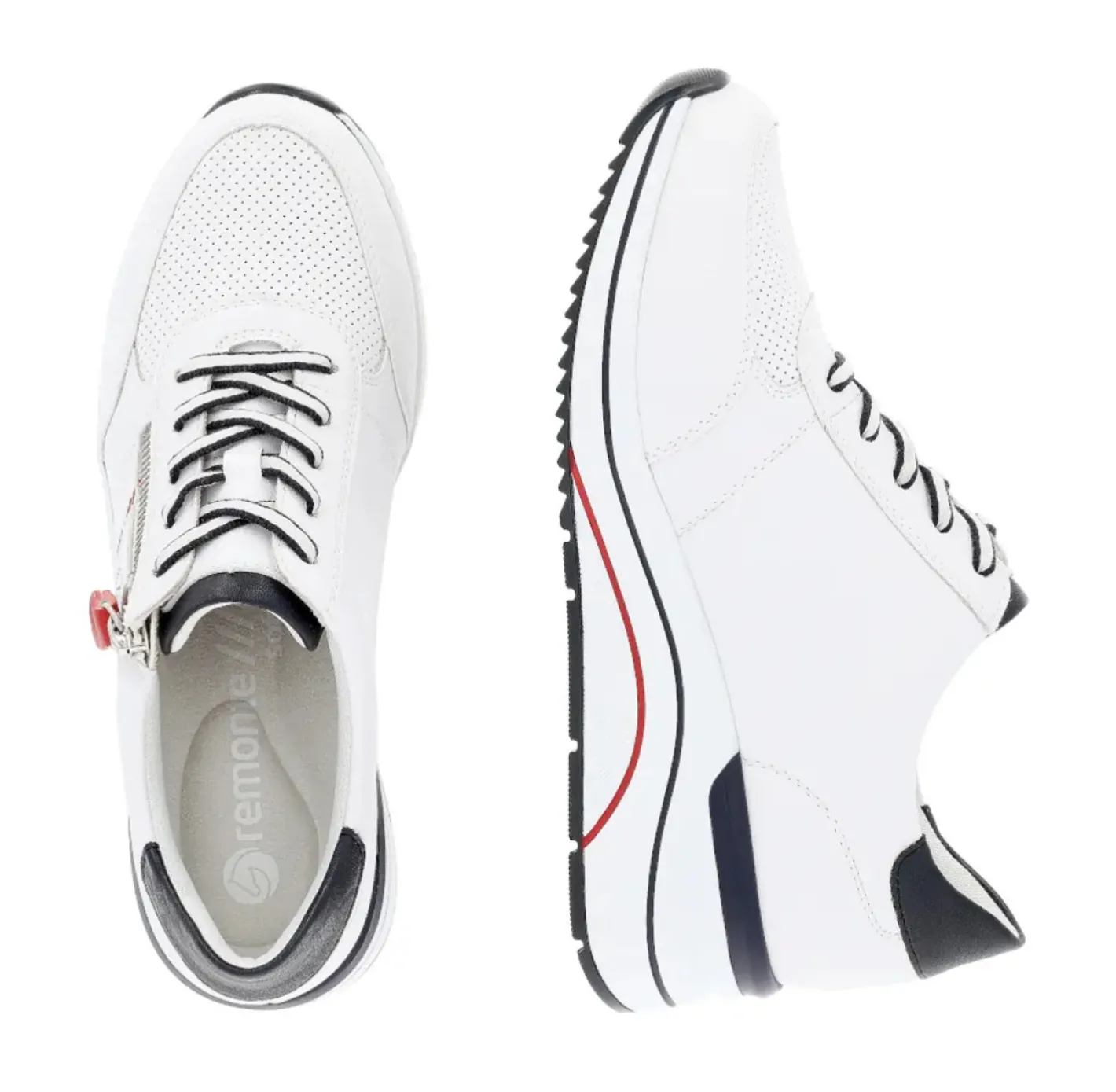 remonte__dt_white_nautica_3.webp Remonte - D0T04 White Nautical Trainer