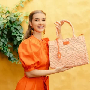 Remonte - Q0762 Orange and Cream Bag