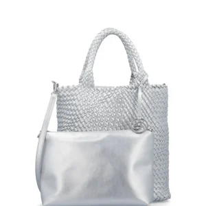 Remonte - Q0761 Silver Weave Bag