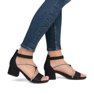 Rieker - 64654 Black Sandal
