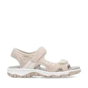 Rieker - 68866 Dusky Pink Walking Sandal