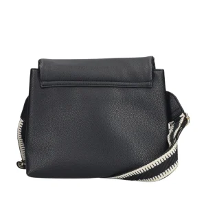 Rieker - H1612/00 Black & Cream Crossbody Bag