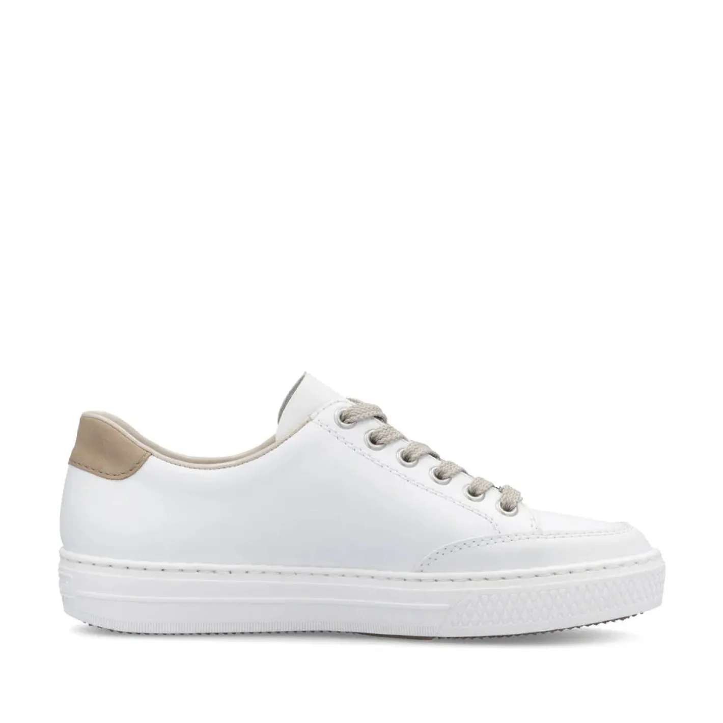 rieker__l_white_and_beige_3.webp Rieker - L5903 White and Beige Trainer