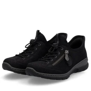 Rieker - L32F1 Black Slip On Trainer