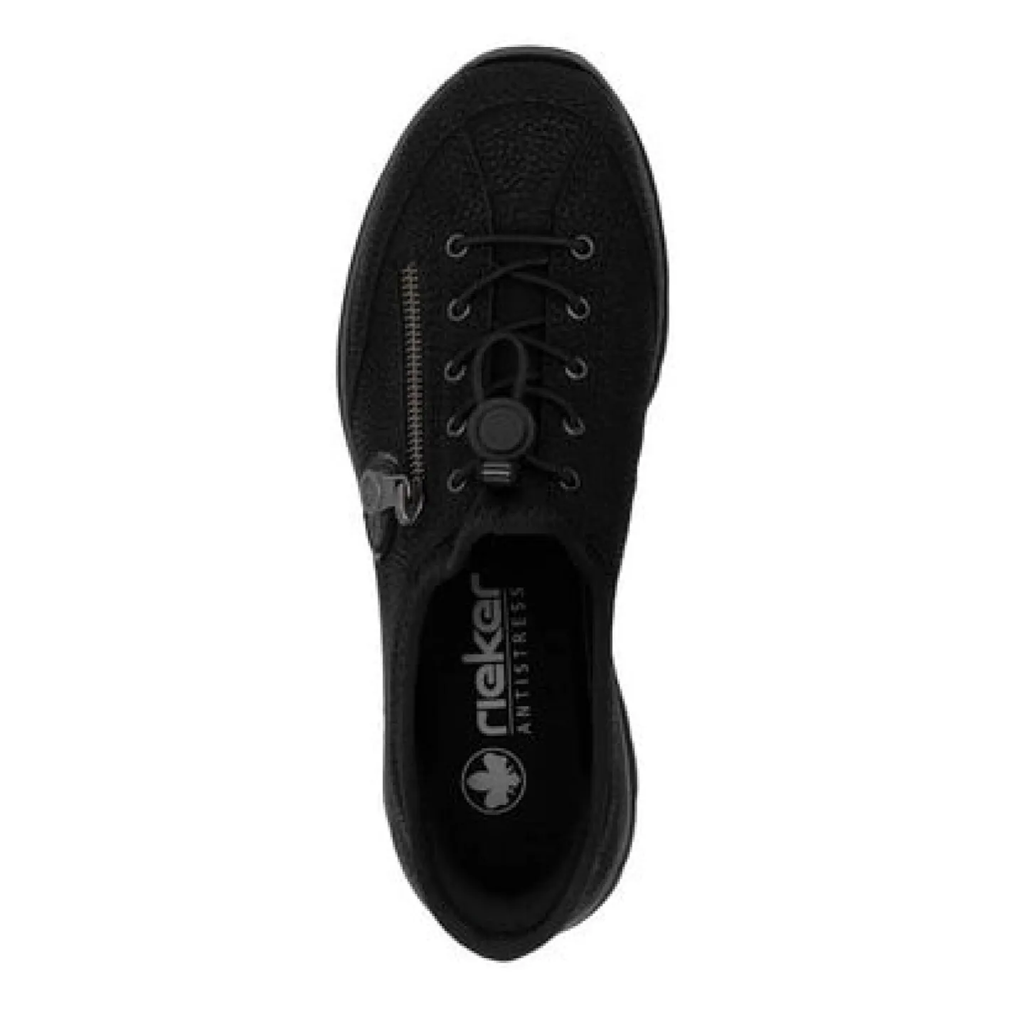 rieker__lf_black_slip_on__4.webp Rieker - L32F1 Black Slip On Trainer
